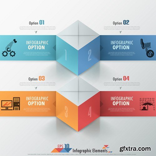 Collection of infographics vol.77, 25xEPS