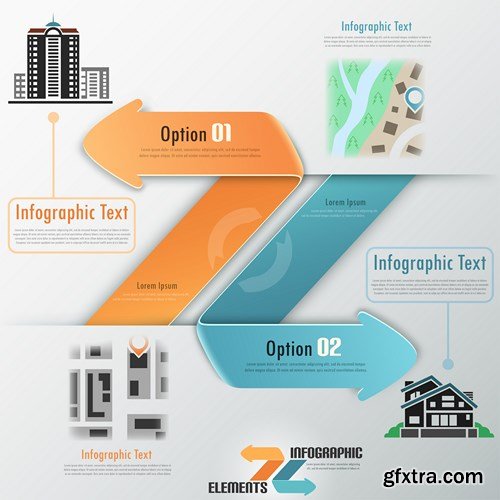 Collection of infographics vol.77, 25xEPS