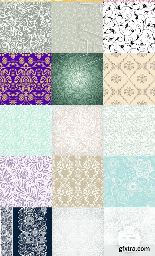 Amazing SS - Floral pattern, 25xEPS