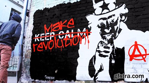 VideoHive - Spray Your Graffiti