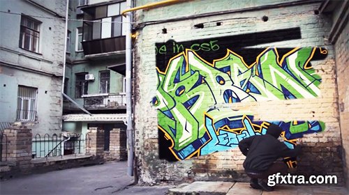 VideoHive - Spray Your Graffiti