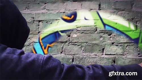 VideoHive - Spray Your Graffiti