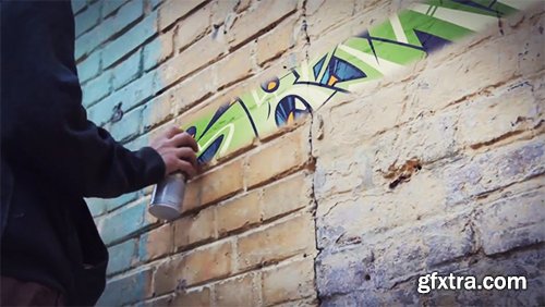 VideoHive - Spray Your Graffiti