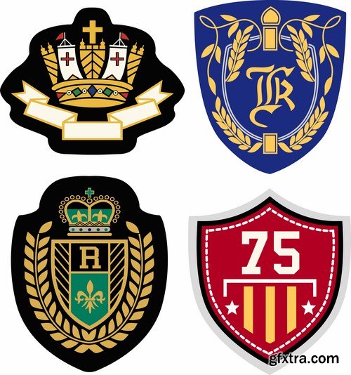 Military Badges - 25x EPS