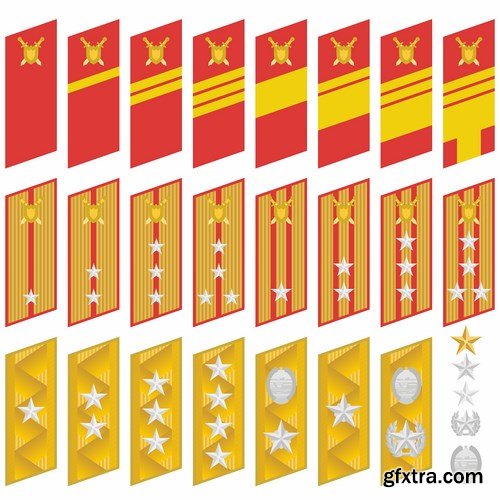 Military Badges - 25x EPS