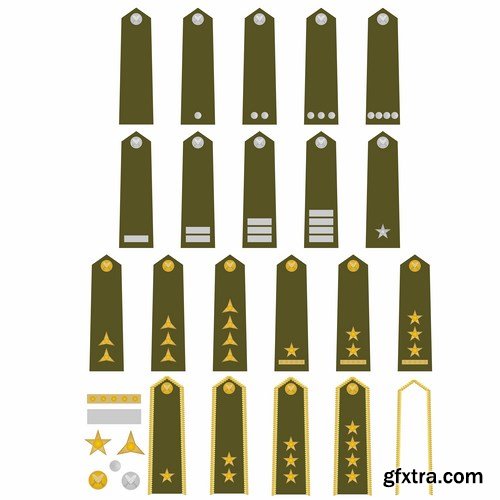 Military Badges - 25x EPS