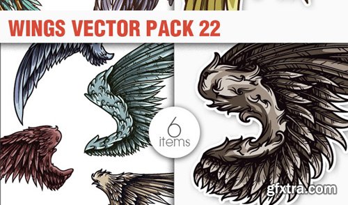 Wings Vector Giga Set: 173 Top-Quality Items for Only $19