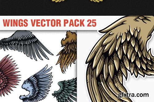 Wings Vector Giga Set: 173 Top-Quality Items for Only $19