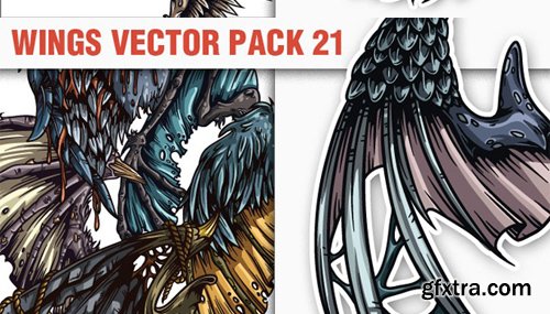 Wings Vector Giga Set: 173 Top-Quality Items for Only $19