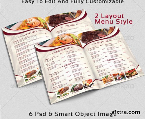 Modern & Elegant Restaurant Menu Templates - 6666594