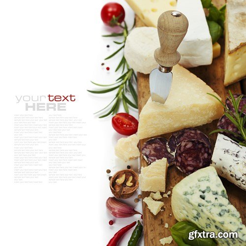 Beautiful Food Templates, 25xUHQ JPEG