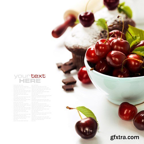 Beautiful Food Templates, 25xUHQ JPEG