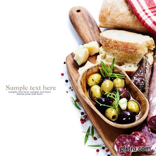 Beautiful Food Templates, 25xUHQ JPEG