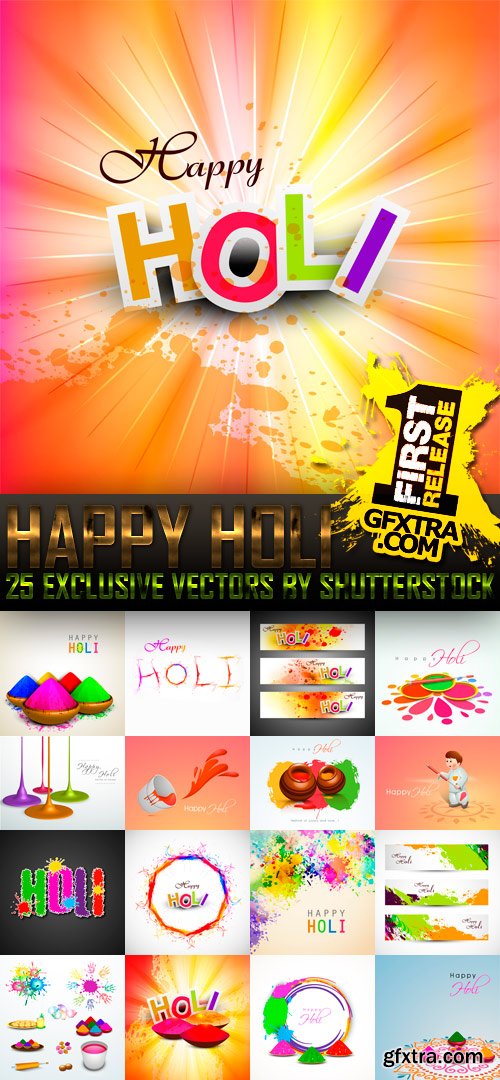 Amazing SS - Happy Holi, 25xEPS