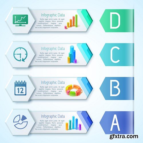 Collection of infographics vol.78, 25xEPS