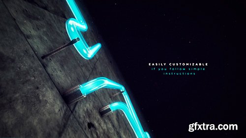 VideoHive Neon Alphabet & Numbers 6552366