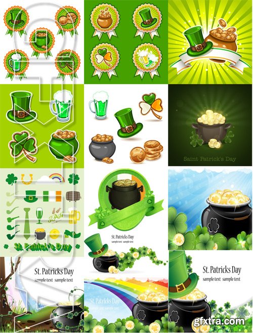 Shutterstock - Happy Saint patrick's day II, 25xEps