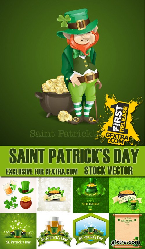 Shutterstock - Happy Saint patrick's day II, 25xEps