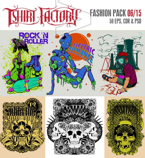 T-Shirt Factory - Fashion Pack 06/15