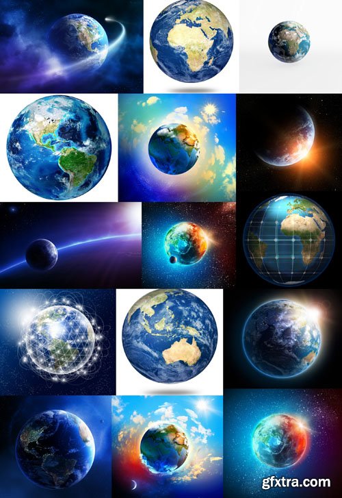 Earth Collection, 25xUHQ JPEG