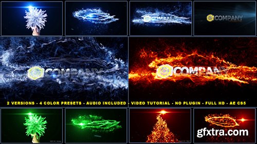 VideoHive Magical Particles Vortex Logo Reveal 5086083 (2 Version)