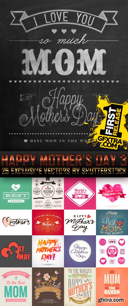 Amazing SS - Happy Mother's Day 3, 25xEPS