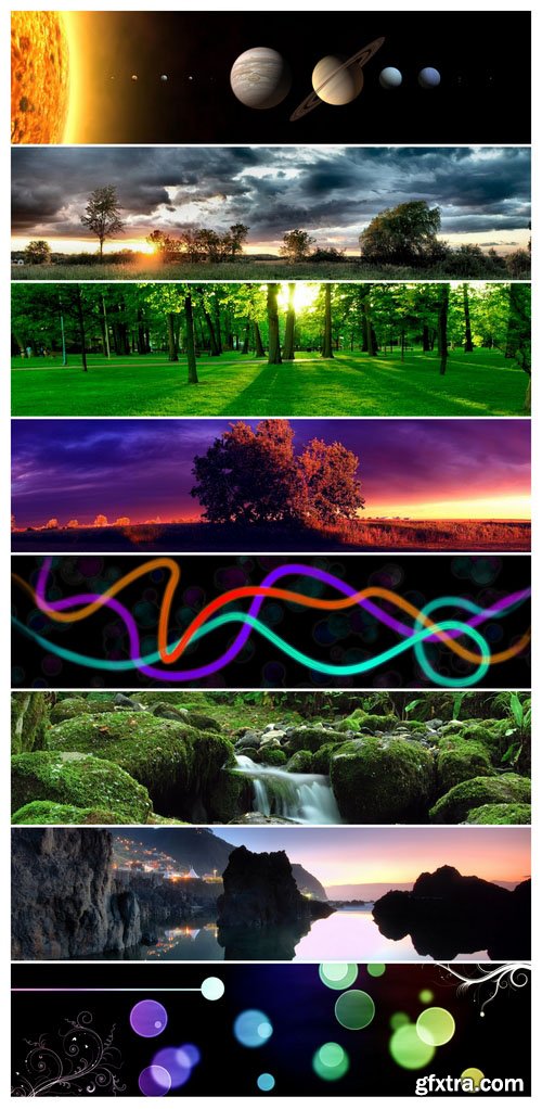 Mixed Panoramics Wallpaper Pack 12