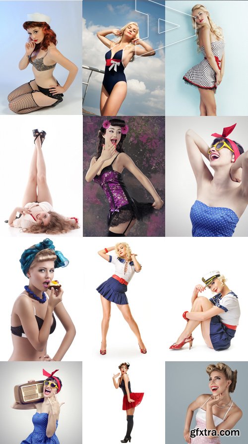 Amazing SS - Cute pin-up girl, 25xJPGs