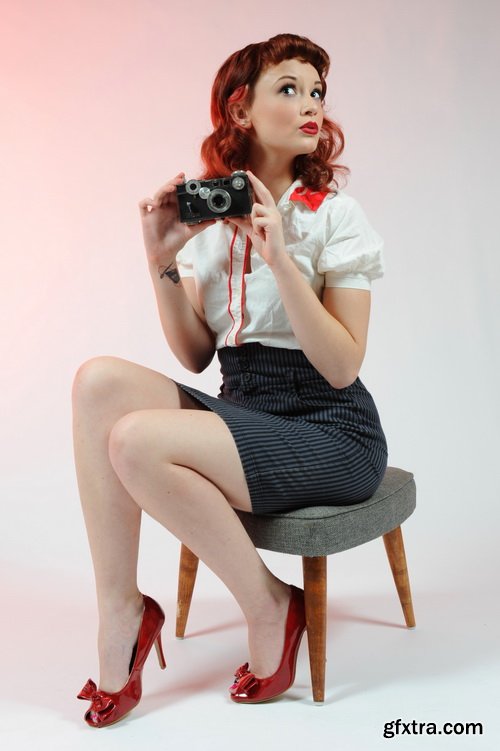 Amazing SS - Cute pin-up girl, 25xJPGs