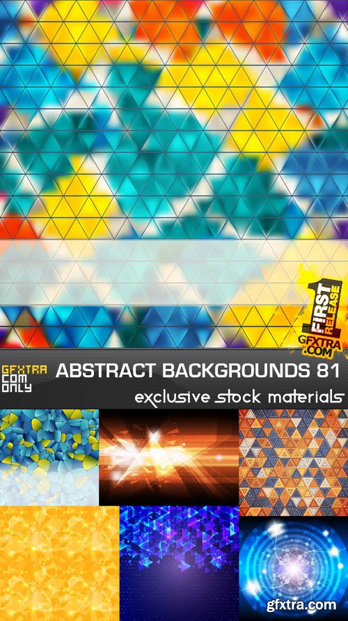 Collection of Vector Abstract Backgrounds Vol.81, 25xEPS