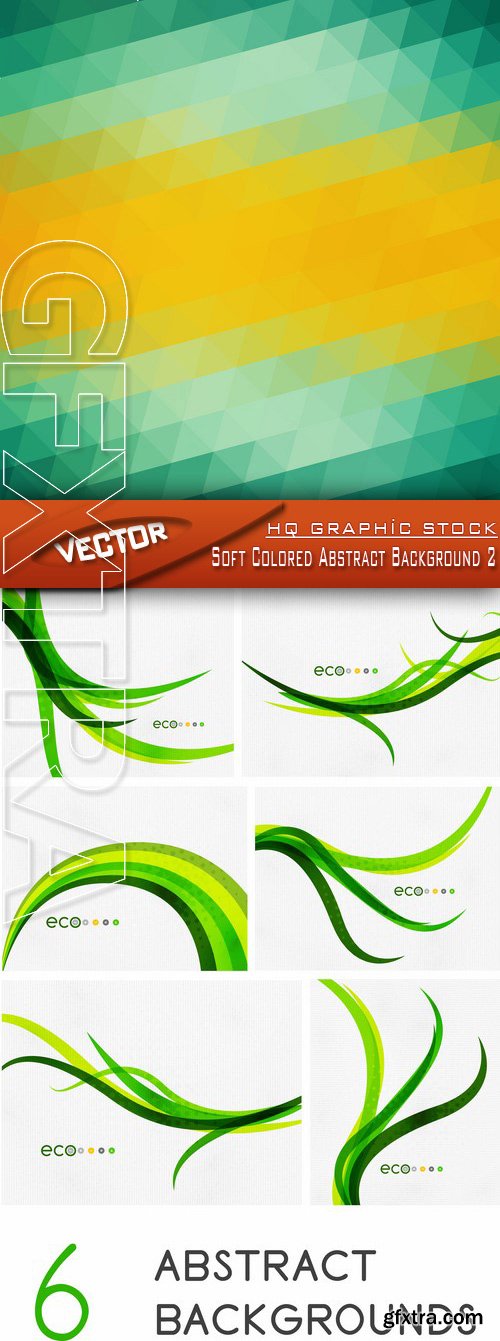 Stock Vector - Soft Colored Abstract Background 2