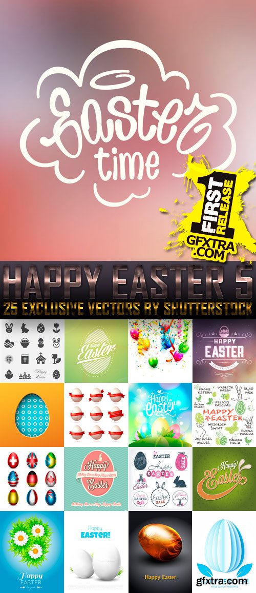 Amazing SS - Happy Easter 5, 25xEPS