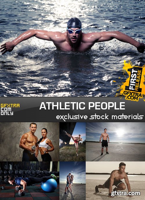 Athletic People, 25xUHQ JPEG