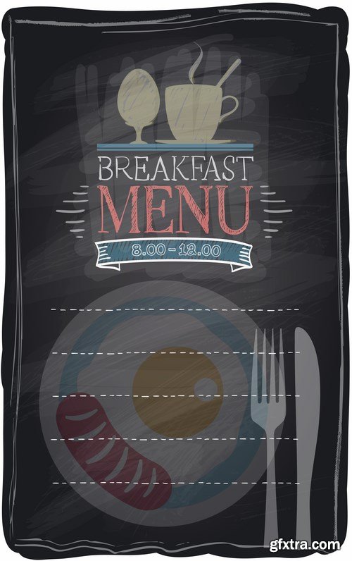 Chalkboard Banners - 25x EPS