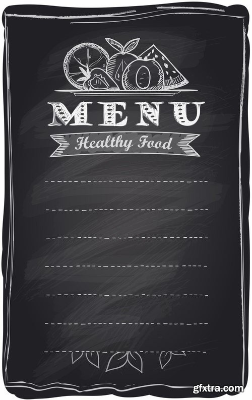 Chalkboard Banners - 25x EPS