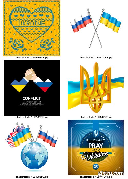 Amazing SS - Ukrainian Symbols, 25xEPS