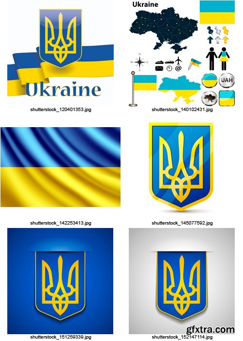 Amazing SS - Ukrainian Symbols, 25xEPS