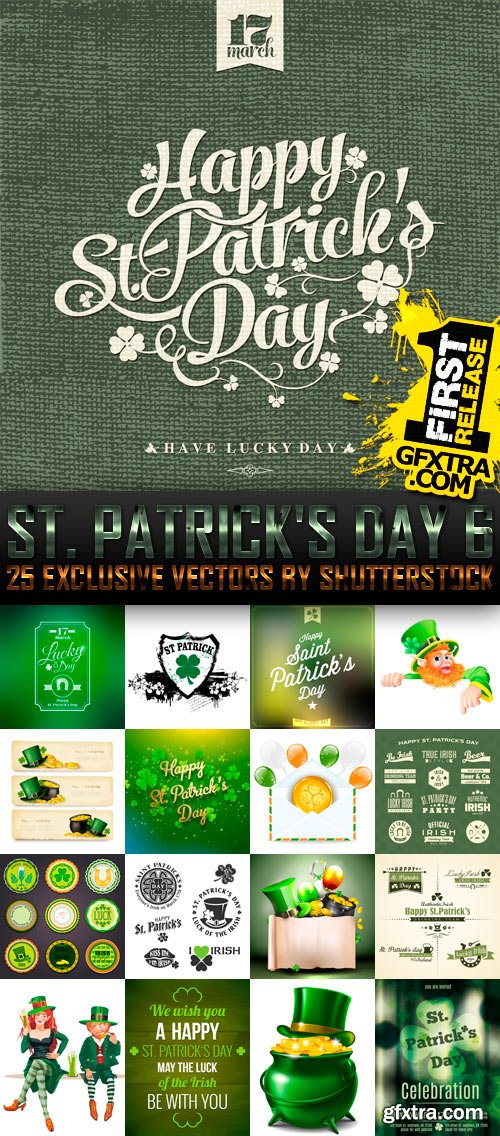 Amazing SS - Saint Patrick's Day 6, 25xEPS