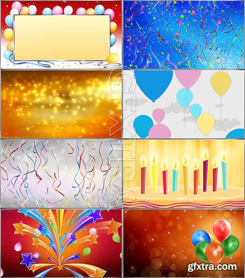 Animated Party and Celebration Canvases