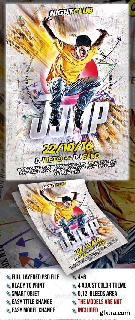 GraphicRiver - Jump Party Flyer 6961646