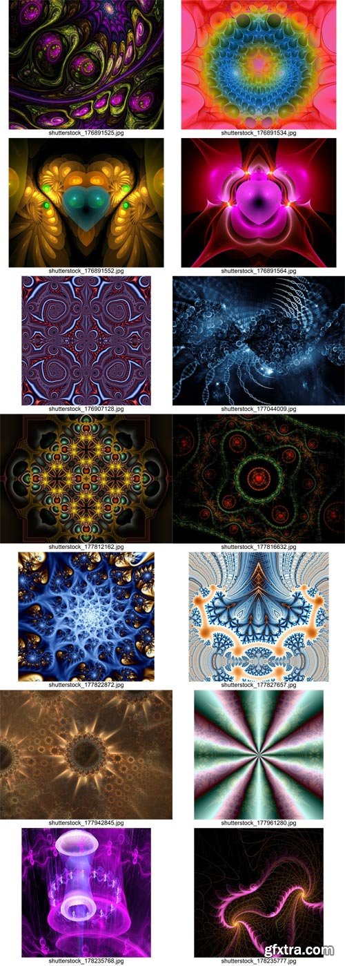 Shutterstock - Fractal background