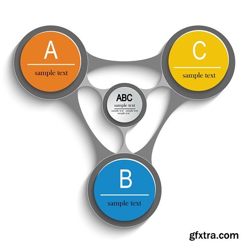 Collection of infographics vol.80, 25xEPS