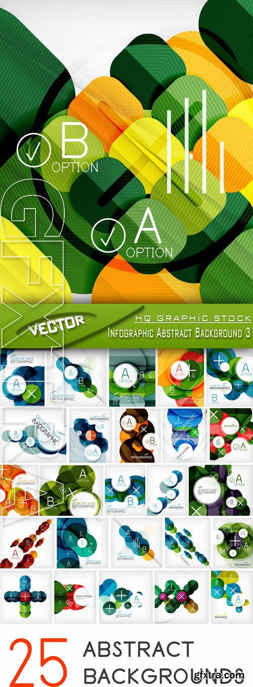 Stock Vector - Infographic Abstract Background 3