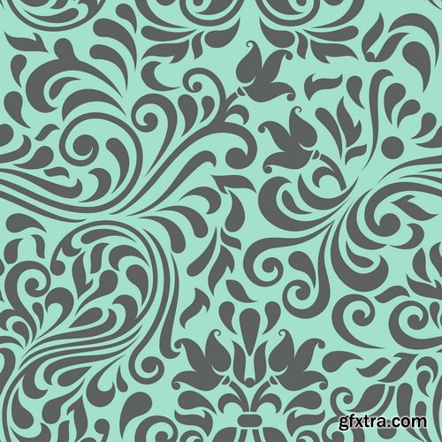 Amazing SS - Floral pattern 2, 25xEPS