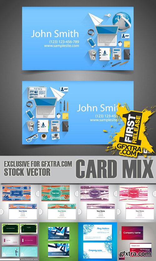 Shutterstock - Card Mix, 25xEps