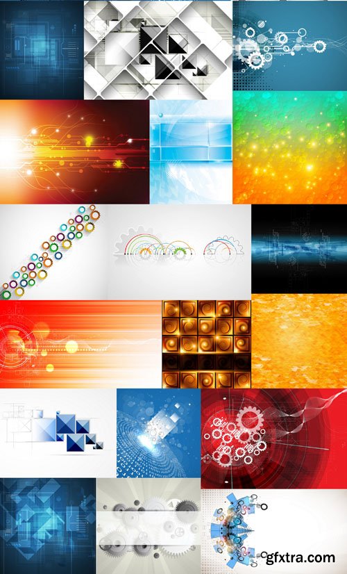 Collection of Vector Abstract Backgrounds Vol.82, 25xEPS