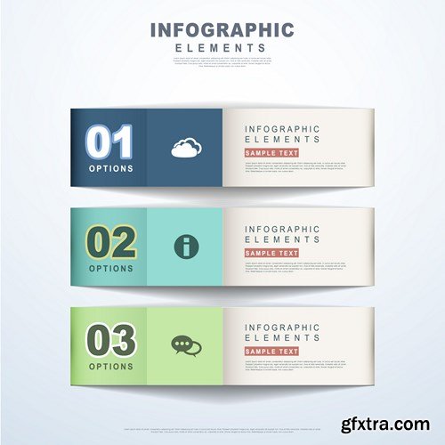 Collection of infographics vol.81, 25xEPS