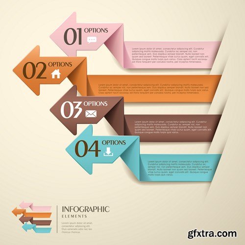 Collection of infographics vol.81, 25xEPS