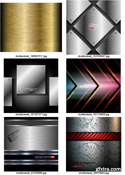 Amazing SS - Metal Textures 3, 25xEPS