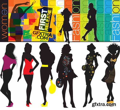 Vectorious - Fashion Girls Vectors